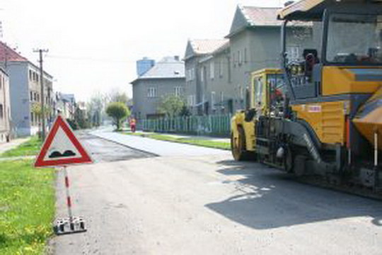 V Bohumíně začali s opravou chodníků a silnic