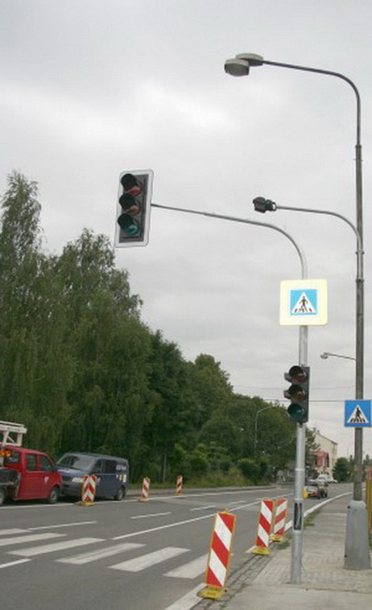 V Bohumíně vyrostl první semafor
