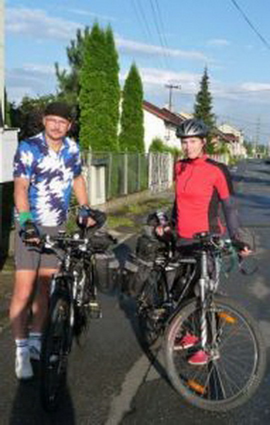 Beseda se starostou o cyklistické cestě kolem republiky