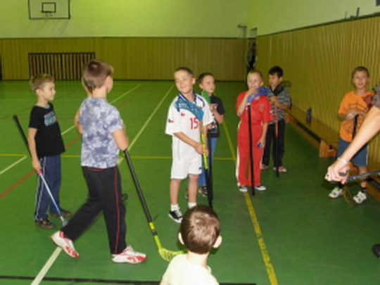 Florbalová přípravka se těší velkému zájmu
