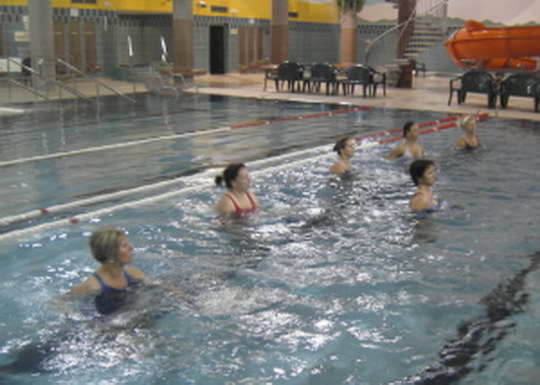 V aquacentru si můžete nově zacvičit také aqua aerobic