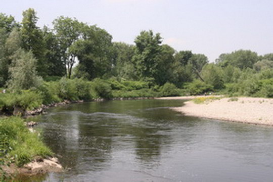 Uzamykání meandrů Odry 2009