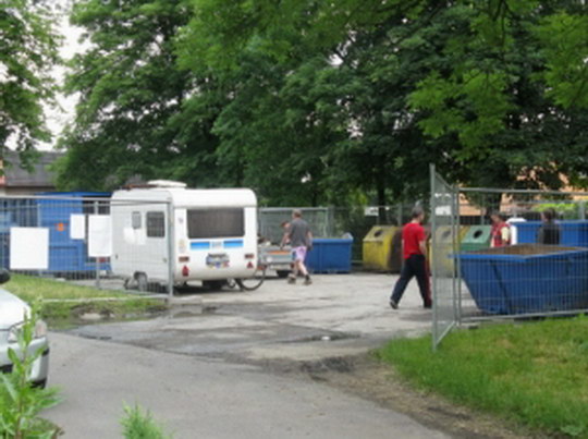 Po zimní přestávce se vrátí do ulic Bohumína mobilní sběrný dvůr