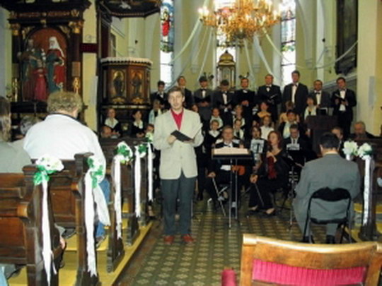 Vánoční koncert ve Starém Bohumíně s chrámovým sborem a orchestrem z Oder