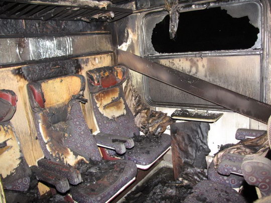 Železniční vagón ve Skřečoni v červenci zapálil dvacetiletý mladík, policisté ho dopadli