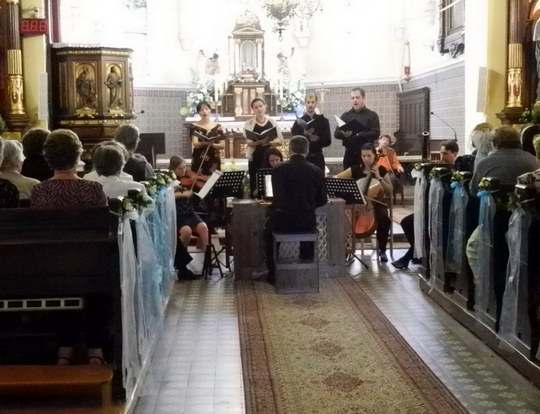 Campagnuollo barok ancamble hostem poutního koncertu ve Starém Bohumíně