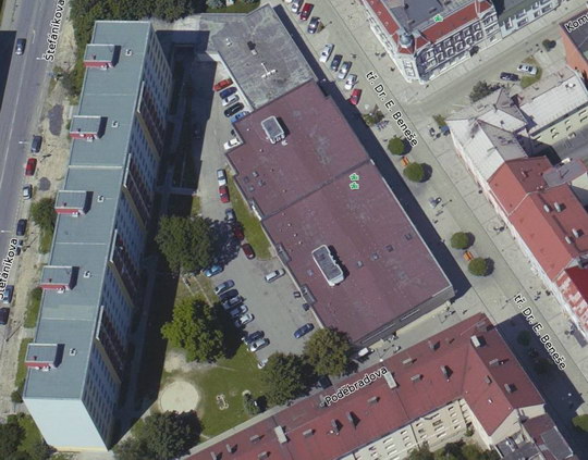 Revitalizace vnitrobloku ul. Poděbradova - tř. Dr. E. Beneše II