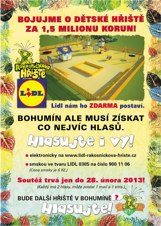 Získá Bohumín hřiště za 1,5 milionu korun? Na hlasování zbývá posledních pár hodin...