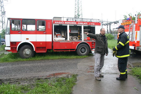 Bohumín má v záloze tým hasičů připravený pomoci s odstraňováním následků povodní