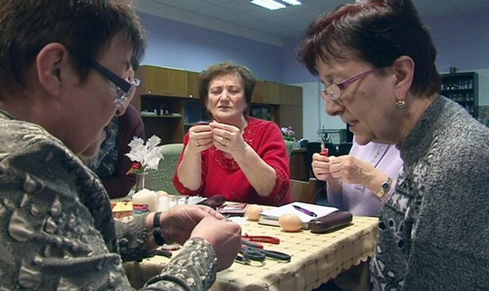 Pletení ponožek a papučový bál pro děti v OS Profit 12