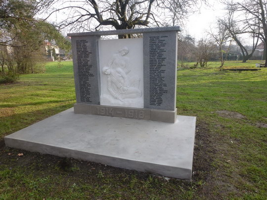 Pomník obětem 1. sv. války 1914 - 1918