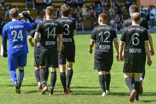 Po desetiměsíční pauze sehraje Slovan Záblatí zápas na domácí půdě