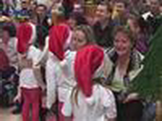 Vánoční besídky - show video