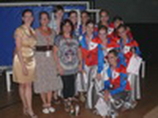 Tanečníci mají zlato z Gibraltaru - show video