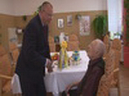 Alois Blokša oslavil 100 let - show video