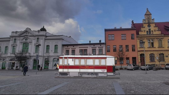 Replika tramvaje by mohla být ve Starém Bohumíně - show video