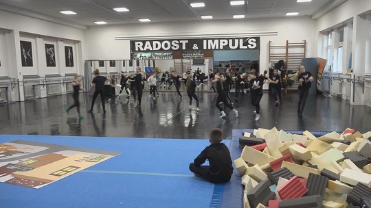 Taneční workshop Radosti s hvězdami oboru - show video