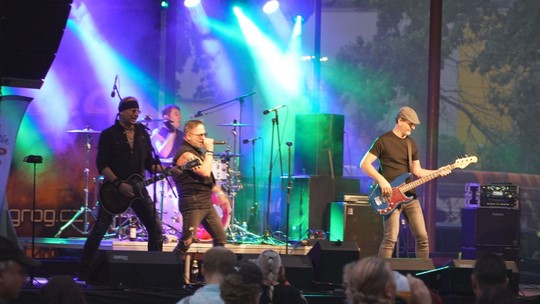 Rocková kapela Grog oslavila 30. narozeniny - show video