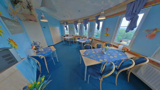 Pension in the tower named Ve věži - restaurant Maják - Show virtual view