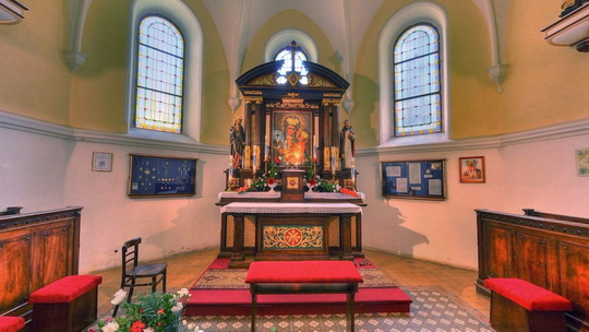 Parish Church of the Virgin Mary Birth - picture of Our Lady of the Rosary - Starobohumin - Show virtual view