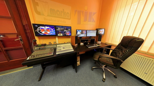 TV Marko - cutting room - Show virtual view