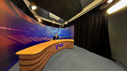 TV Marko - studio - Show virtual view
