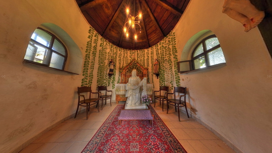 The tomb of the Counts Henckel Donnersmarck - iterior - Show virtual view