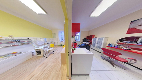 Kosmetický salón Sandra - kadeřnictví, masáže a pedikúra - Zobrazit virtuální prohlídku