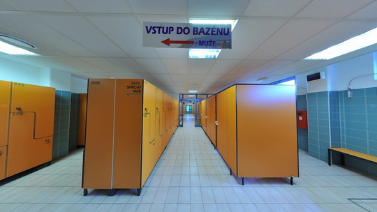 Aquacentre - Changing rooms - Show virtual view