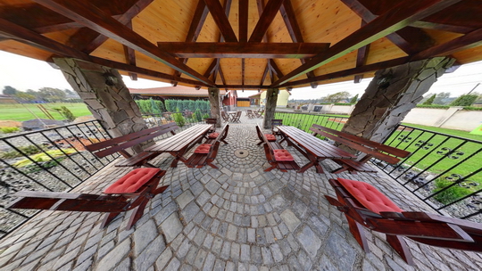 Rustikal bar - altán - Zobrazit virtuální prohlídku
