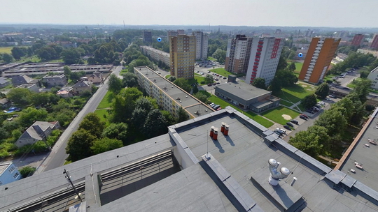 Pohled na sídliště Osvoboditelů - Mírová - Zobrazit virtuální prohlídku
