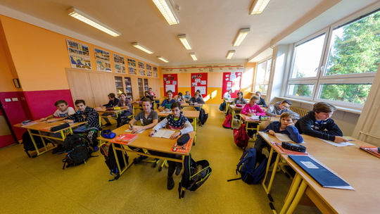 Základní škola Skřečoň - učebna společenských věd - Zobrazit virtuální prohlídku